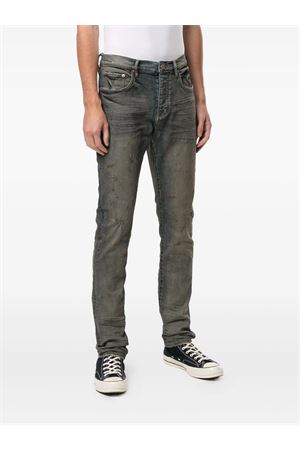 Jeans skinny Oil Repair indaco PURPLE BRAND | P001IORINDIGOOIL